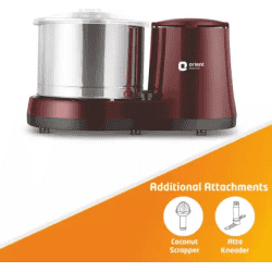 Orient Electric Grind Master | WGGM152N Wet Grinder | Maroon