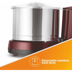 Orient Electric Grind Master | WGGM152N Wet Grinder | Maroon