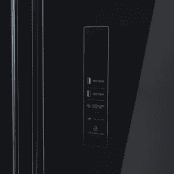 Kelvinator | KRS-B600BKG |584 L | Frost Free Side by Side Refrigerator | MIRROR BLACK