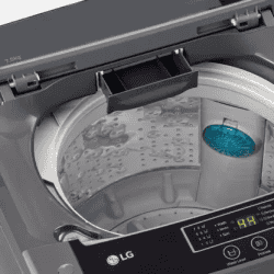 LG 7.5 kg 5 Star | Smart Inverter Technology | T75SKMB1Z ABMQEIL | TurboDrum Fully Automatic Top Load Washing Machine