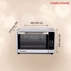 Morphy Richards 48-Litre  | 510049 OTG 48SS DIGICHEF | DIGICHEF Oven Toaster Grill | SILVER
