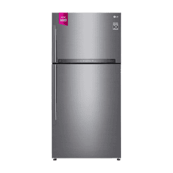 LG Frost Free Double Door Refrigerator | GN-H602HLHM.APZQEBN  | 475 Litres | 1 Star | Platinum Silver