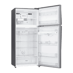 LG Frost Free Double Door Refrigerator | GN-H602HLHM.APZQEBN  | 475 Litres | 1 Star | Platinum Silver