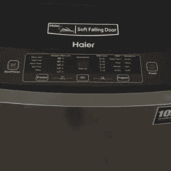 Haier 7 kg 5 star Fully Automatic Top Load | HWM70-826DNZP Washing Machine | Grey, Black