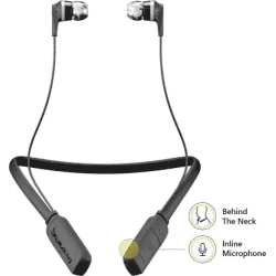 Skullcandy Ink'd Bluetooth Headset | In the Ear | Black/Gray