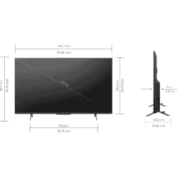Vu Glo LED | 164 cm (65 inch) | Ultra HD (4K) LED Smart Google TV