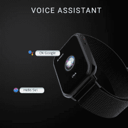 Fire Boltt King Bluetooth Calling Smartwatch | Stainless Steel |1.78'' | Amoled Display 100+ sports  | Black