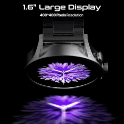 Fire-Boltt Infinity Luxe  Stainless Steel Luxury Smartwatch | Black