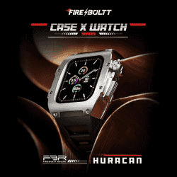 Fire-Boltt Huracan Smartwatch | 1.95" | 320 * 385 Pixel | Wireless Charging Rugged Casing with Always On Display