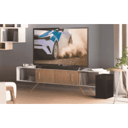 PHILIPS TAB7305 Bluetooth Soundbar with Wireless Subwoofer | Dolby Audio | HDMI ARC | Optical In 300 W | 2.1 Channel | Black