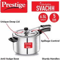 Prestige Nakshatra Svachh | 10740 | Pressure Cooker | 6.5 L