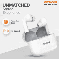 Gizmore GIZ BUD 803 Bluetooth Headset | White