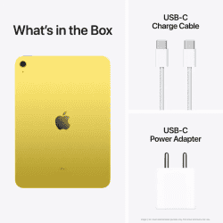 Apple iPad 10th Generation | MQ6V3HN/A | 256GB WIFI+CELL | Yellow