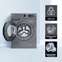 Godrej 7 Kg Eco-Wash |WFEON ARG 7014 FEBDT SLSR | Fully-Automatic Front Load Washing Machine