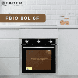 FABER FBIO 80L 6F | Built-in Microwave Oven | BLACK
