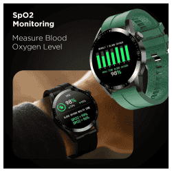 Fire-Boltt Talk Pro Smart Watch | Bluetooth Calling | Teal | BSW038