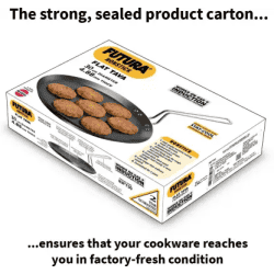 Hawkins Non Stick Flat Tawa | 30 cm | 4.88 mm | INFT30