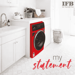 IFB Fully Automatic Front Load Washing Machine with In-built Heater | 7 kg | 5 Star | ELITE ZRS 7012 | Red