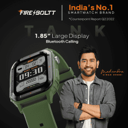 Fire-Boltt Smart Watch | Tank BSW070 | Green