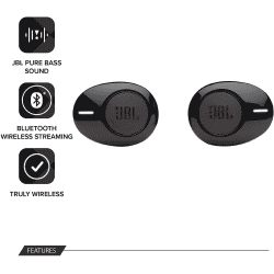 JBL 120TWS Wireless In-Ear Headphones | Black