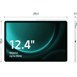 SAMSUNG Galaxy Tab S9 FE+ | 12 GB RAM | 256 GB ROM | 12.4 Inch | Wi-Fi+5G Tablet | Lavender | SM-X616BLIEINU