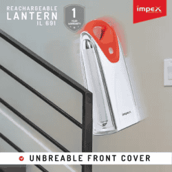 IMPEX IL 691 Lantern Emergency Light | White