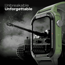 Fire-Boltt Smart Watch | Tank BSW070 | Green