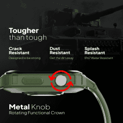 Fire-Boltt Smart Watch | Tank BSW070 | Green