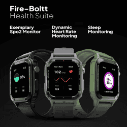 Fire-Boltt Smart Watch | Tank BSW070 | Green