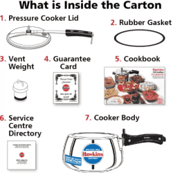 Hawkins Contura | 3 L Induction Bottom Pressure Cooker | SSC30 | Stainless Steel