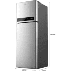 Whirlpool Frost Free Double Door Convertible Refrigerator | IF INV CNV 278 COOL ILLUSIA (3s) | 265 L/3 Star | Cool Illusia