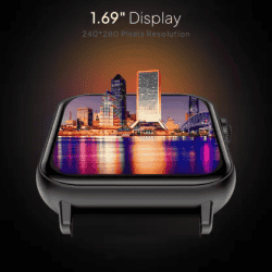 Fire-Boltt Ninja Fit Smartwatch | Full Touch with IP68 | Multi UI Screen  | Black | BSW063