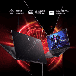 Acer Nitro ANV15-51 V Gaming Laptop | 13th Gen Intel Core i5-13420H Processor/ 15.6"/FHD 144Hz Display | 8GB/512GB SSD/RTX 4050 Graphics/Windows 11 Home/Wi-Fi 6