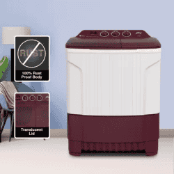 Godrej WSEDGE CLS 80 5.0 SN2 M WNRD  | Huricane dry spin Washing Machine Semi Automatic Top Load | 8 kg | 5 Star