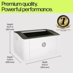 HP  Single Function WiFi Monochrome Laser Printer | 1008W
