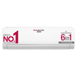 LG TSNQ19HNZE |  6 in 1 Convertible |  1.5 Ton 5 Star  | Dual Inverter Split AC with 4-Way Swing |   Copper Condenser |