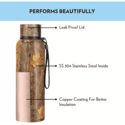 Cello DEEZEE KENT  | TUFF STEEL | 900 ml |  Flask