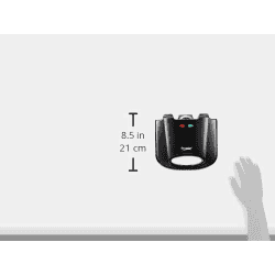 Prestige Sandwich Toaster | Fixed Grill Plates | Black | PGMFB 41467
