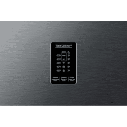 Samsung Digital Inverter Frost-Free Double Door Refrigerator Appliance | RT37C4523BX/HL | 322 L/3 Star | Luxe Black