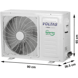 Voltas 243 Vectra Plus Split AC | 2 Ton | 3 Star Split AC | White