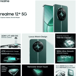 realme 12+ 5G | 8GB / 256GB | Pioneer Green