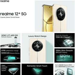 realme 12+ 5G | 8GB / 256GB | Navigator Beige