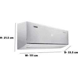 Blue Star  Star Split Inverter AC | IC524DNUR | 2 Ton/5 | Grey