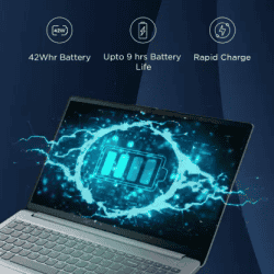 Lenovo R5-7520U | 82VG00ESIN /8GB/512GB SSD / /WIN 11| Thin and Light Laptop  | Cloud Grey