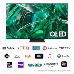 Samsung 4K Ultra HD Smart OLED TV | QA55S95CAKLXL | 139 cm (55 inch) | Titan Black