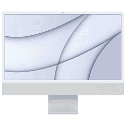 Apple iMac 24 Inch 4.5K Retina Display 2023 | M3 Chip  8GB/256GB | macOS | Silver