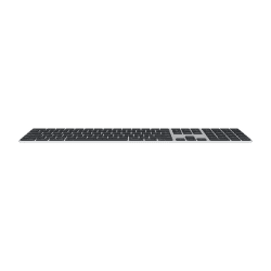 Apple Rechargeable Bluetooth Wireless Keyboard with Number Pad | Touch ID | Black