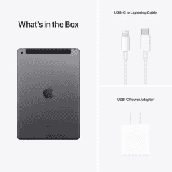 Apple iPad  | 9th Gen | 256 GB ROM 10.2 inch with Wi-Fi+4G  | Space Grey