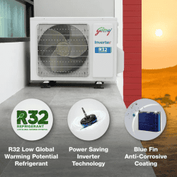Godrej  Inverter Split AC | 1.5 Ton | 5 Star| White | SIC 18ITC5 WWD