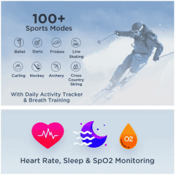 boAt Wave Arcade Bluetooth Calling Smartwatch | 1.81 Inch | Active Black